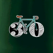 Narozeniny 30 let na kole