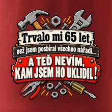 Trvalo mi  65 let, než jsem posbíral všechno nářadí