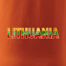 Lithuania - nápis vlajka