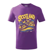 Scotland kreslené vlny