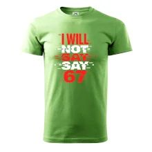 Červený - I Will Not Say SAY 67