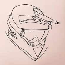 Helma, přilba jednim tahem