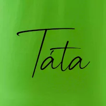 Nápis psací na prsou - táta