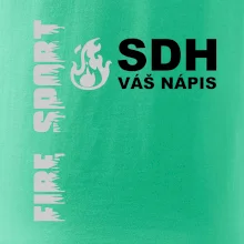 SDH REFLEXNÍ nápis (oheň, firesport, název sboru - vlastní nápis)