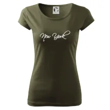 New York nápis psacím New York nápis psacím