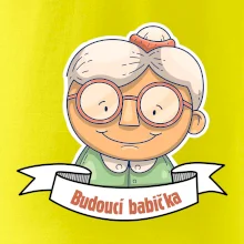 Budoucí babička kreslená