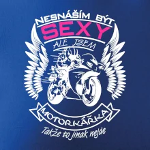 Nesnáším být sexy - motorkářka (motorka)