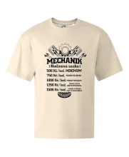 Mechanik - hodinová sazba