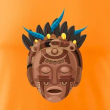 Mayové maska hnědá