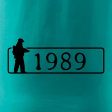 Hasič - ročník narození v rámečku