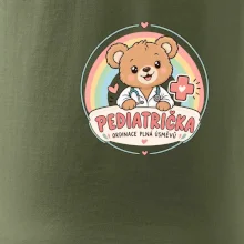 Pediatrička ordinace plná úsměvů - medvídek a duha