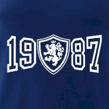 Narozeninový motiv - znak - 1987 Narozeninový motiv - znak - 1987