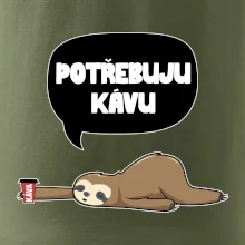 Potřebuju kávu lenochod