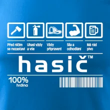 Čárový kód - Hasič