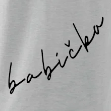 Mikina babička se jmény dětí