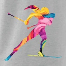 Barevná běžkařka