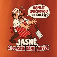 Svíčková do guláše a lanýže do kaše