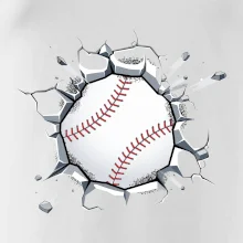 Baseball míč v triku