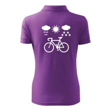 Cyklista za každého počasí