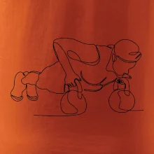 Kitebell posilování jedním tahem