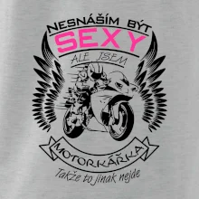 Nesnáším být sexy - motorkářka (motorka)