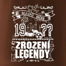 Zrození legendy pro chemika