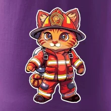 Malý hasič - kocour