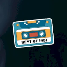 Narozeniny kazeta Best of 1981