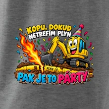 Bagrista kope dokud netrefí plyn