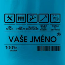 Vaše jméno - čárový kód