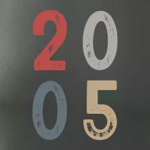 Vintage číslice 2005
