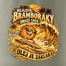 Nejlepší bramboráky smaží táta Olej je základ