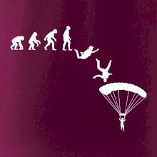 Evoluce parašutista seskok