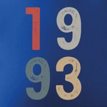 Vintage číslice 1993