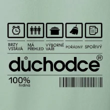 Čárový kód důchodce