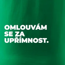 OMLOUVÁM SE ZA UPŘÍMNOST.
