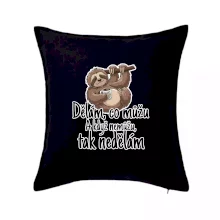 Dělám, co můžu. A když nemůžu, tak nedělám.