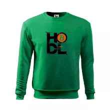 Hodl velký nápis a logo BTC Hodl velký nápis a logo BTC