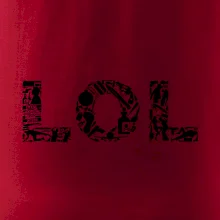LOL nápis