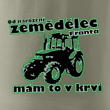 Od narození zemědělec, mám to v krvi - Jméno