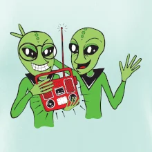 Ufo a rádio (Pecka design)