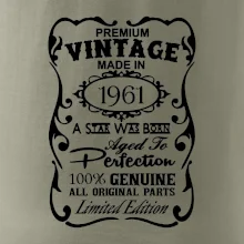 Vintage Etiketa - 1961