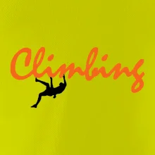 Climbing psací text