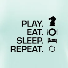 Eat sleep play - šachy