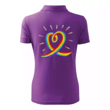 Srdce pride duha kreslená