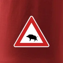 Dopravní značka - Pozor divočák