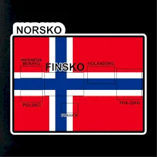 Norsko vlajka další státy