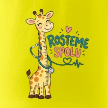 Rosteme spolu - žirafa se stetoskopem