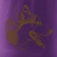 Husky - hlava z boku