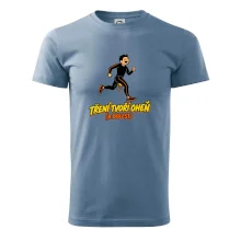 Běžecké tření tvoří oheň